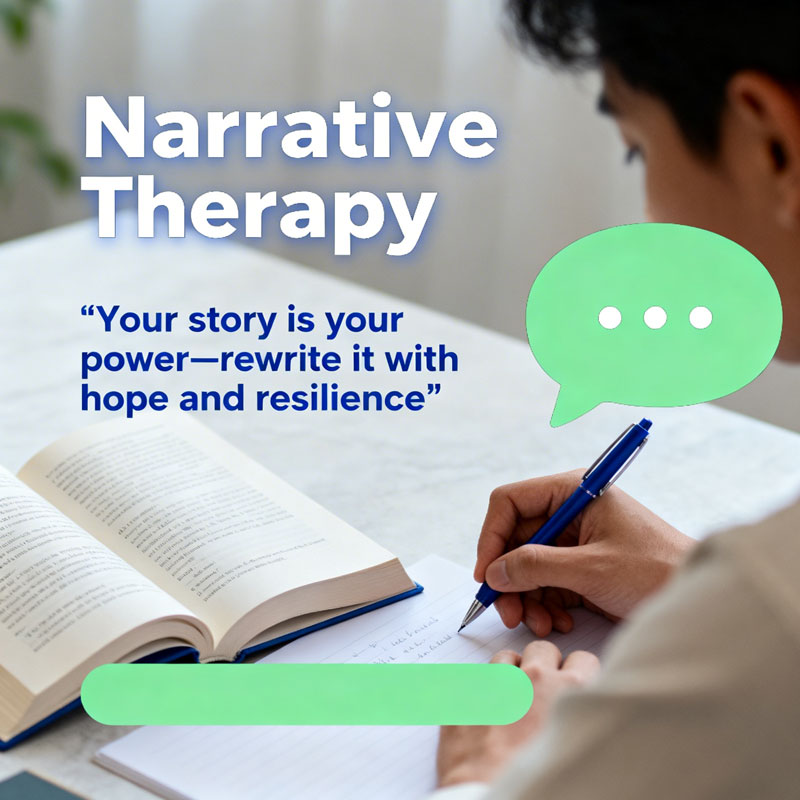 Online mental health narrative therapy